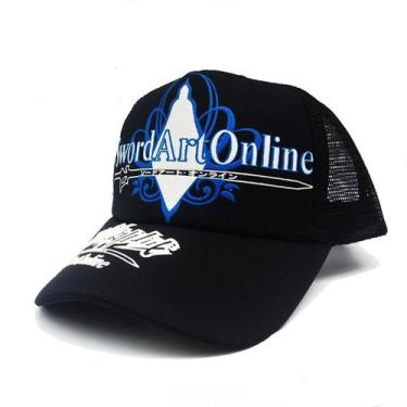 Imagem de Boné de beisebol Sword Sao Men T-okyos G-houls de algodão preto - yiwe