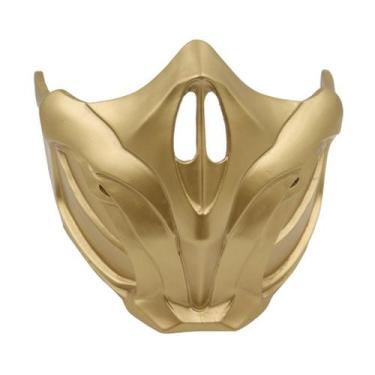 Imagem de Máscara de látex de Halloween Cosplay Mortal Kombat para adultos - yiw