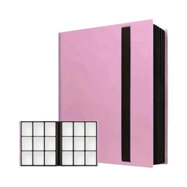 Imagem de Binder Para Cartões De Futebol E Basquete Com 9 Bolsos E 20 Folhas, Li