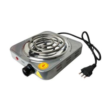 Imagem de Fogareiro Fogão Elétrico Camping Cozinha Portátil C/1 Boca - BAK Premi