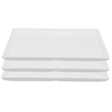 Imagem de 3 Bandeja Hotel Prato Melamina Premium Travessa Para Servir - Best