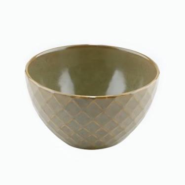 Imagem de Bowl Geometrix Fine Cerâmica Verde Oliva 580ml - FULL FIT