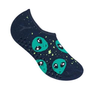 Imagem de Meia Sapatilha Infantil Para Menino Selene, 25 a 28, Marinho