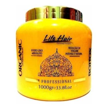 Imagem de Botox Capilar Life Hair  Liso Natural Sem Formol 1kg