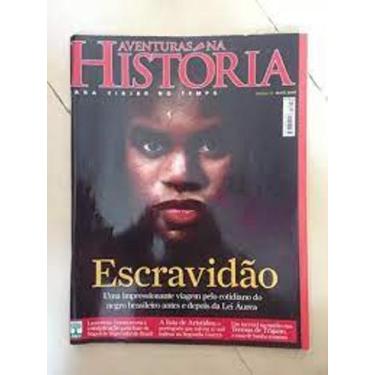 Imagem de revista aventuras na historia para viajar no tempo Escravidao edição 7