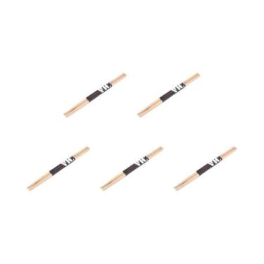 Imagem de Baquetas 5A 7A (2-10 Peças) De Hickory Americano Com Peso Consistente 