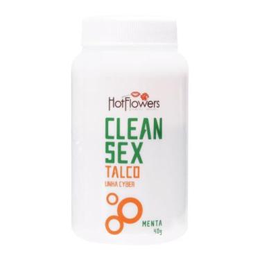 Imagem de Talco Clean Sex 40g - Hot Flowers para Brinquedos Eróticos