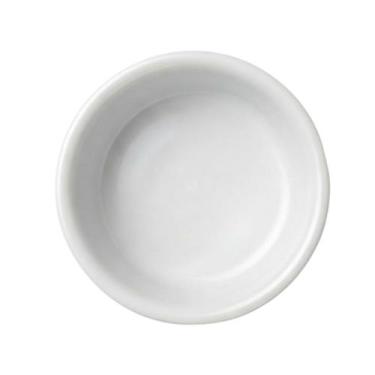 Imagem de Manteigueira Pequena de Porcelana Redonda 40 ml Linha Hotel - Terramad