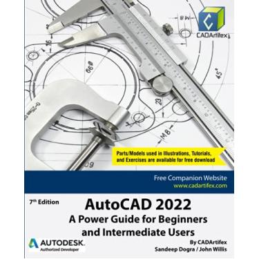 Imagem de AutoCAD 2022: A Power Guide for Beginners and Intermediate Users