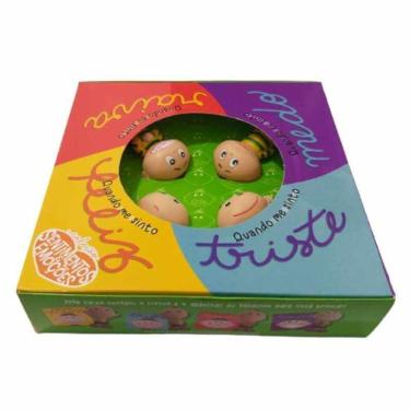 Imagem de Coleção 4 Livros Sentimentos e Emoções C/ 4 Dedoches