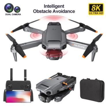 Imagem de Drone Profissional Hk-69Pro Com Câmera Hd Mini Dobrável Wifi Profissio