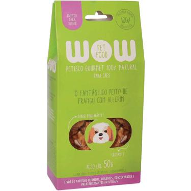 Imagem de Petisco WOW Pet Food Natural para Cães Sabor Frango e Alecrim - 50g