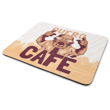 Imagem de Mouse Pad Divertido Memes - Quero café!!!