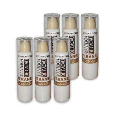 Imagem de Kit 6 Protetores Labial com Manteiga de Cacau - Flash