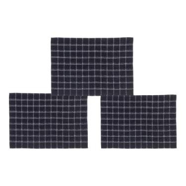 Imagem de Kit 3Un Panos de Copa Preto 45cm x 65cm-Jolitex Ternille 