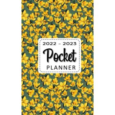 Imagem de Monthly Planner 2022-2023_12-Month Planner : Two-Year Monthly Calendar Planner With Watercolor Flowers for Purse,: 24 Months Pocket Agenda Schedule, ... US Holidays & Quotes - 2-Year Pocket Planner