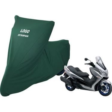 Imagem de Capa De Moto Suzuki Burgman 400 Sob Medida Com Logo - Mz, Verde