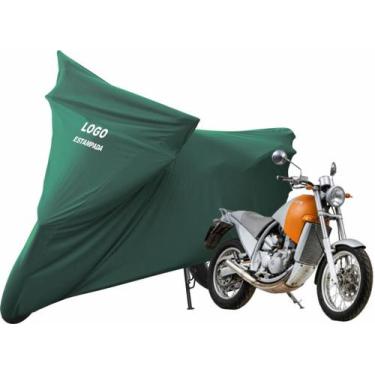Imagem de Capa De Cobrir Moto Aprilia Moto 650 De Tecido Lycra - Mz, Verde