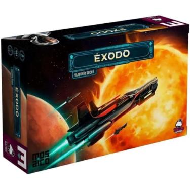 Imagem de Mosaico - Êxodo: Jogo de Tabuleiro Estratégico de Ficção Científica para 1-4 Jogadores, Idade 14+