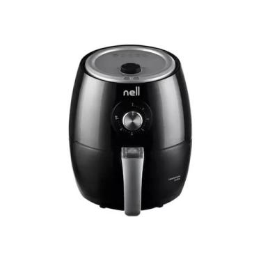 Imagem de Air frier nell timer 2,4l preta 110v, Preto, 110V