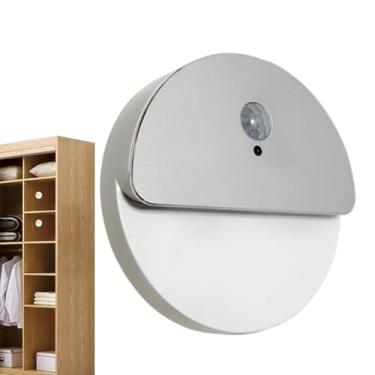 Imagem de Bohany Luminária De Parede Sem Fio, Luz Inteligente Montada Na Parede Para Quarto, Luz Noturna Com Sensor De Movimento, Iluminação Ambiente Recarregável Para Casa De Banho Corredor Quarto Cozinha