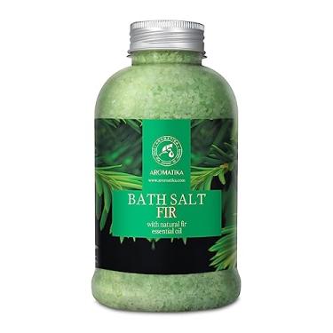 Imagem de Fir Bath Salt with Natural Fir Essential Oil 21.16 Ounces - Natural Bath Sea Salt - Coniferous Salts - Best for Bath - Good Sleep - Relaxing - Body Care - Beauty - Aromatherapy