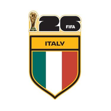 Imagem de HONAV Ímã da bandeira da Itália da Copa do Mundo da FIFA - Ímã oficialmente licenciado da Copa do Mundo da FIFA - Design vibrante de torneio - Fixação forte durável - Perfeito para geladeiras