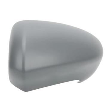 Imagem de Tampa do espelho retrovisor do carro tampa do espelho retrovisor do automóvel cobertura tampa do espelho de asa da porta lado esquerdo para Qashqai para X-Trail J10 2007-2014 (cinza direita)
