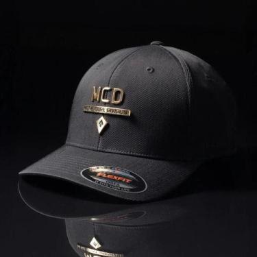 Imagem de Boné MCD Aba Curva Flexfit SM26 Preto, Preto, Único