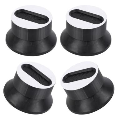 Imagem de 4 Pés Antivibração para Impressoras 3D Bambu Lab A1/A1 Mini, Almofadas de Silicone para Absorção Impacto Que Minimizam Vibrações e Melhoram a Qualidade Impressão (Preto)