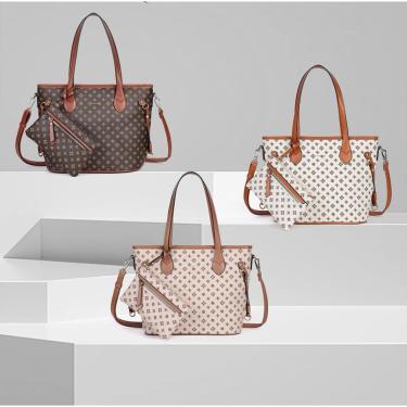 Imagem de Bolsa Tote Feminina Monograma Lace Lore WF-19729 Necessaire