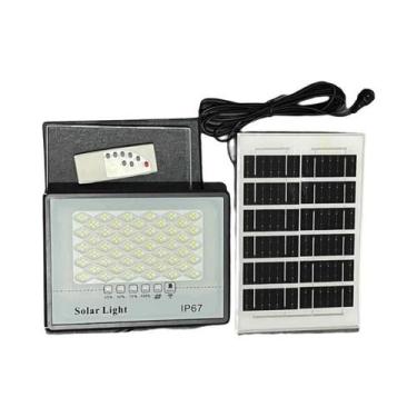 Imagem de Lâmpada Solar À Prova d'Água De 500W Com Controle Remoto, Holofote Sol