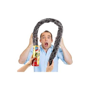 Imagem de Lata Pote Batatas Que Pula Cobra Brinquedo Pegadinha Susto - Topmixsho