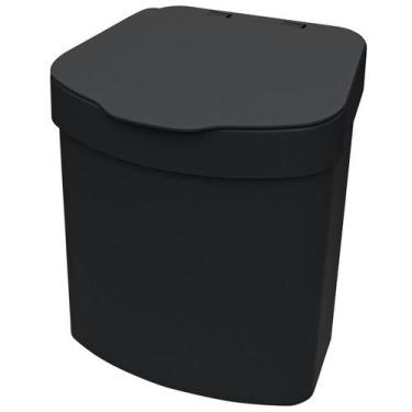 Imagem de Lixeira 2,5 L Porta Lixo Para Pia Bancada Cozinha Tampa - 1110 Future,
