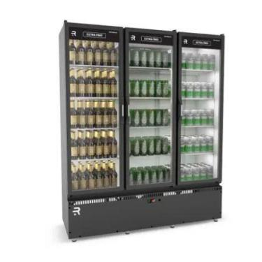 Imagem de Auto Serviço Refrigerador Vanguard Extra Frio Carnes e Bebidas 3 Porta