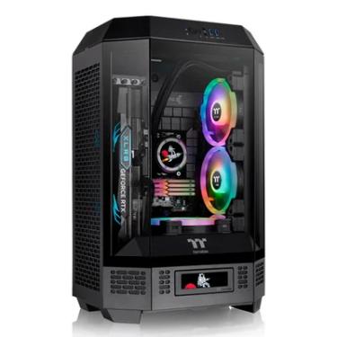 Imagem de Gabinete The Tower 300 Black Tt -  Ca-1y4-00s1wn-00