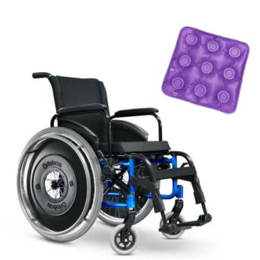 Imagem de Cadeira De Rodas Desmontável Em Alumínio Avd Ortobras Tamanhos (50cm)