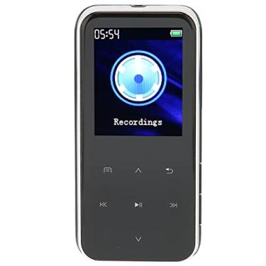 Imagem de MP3 Player Digital Com Bluetooth, Gravador de Voz Portátil, Botões de Toque Capacitivos, Gravação de um Clique, Reprodução de Vídeo, Leitor de Música Sem Perdas Com Fone de Ouvido, para Corrida Esportiva (32 GB)