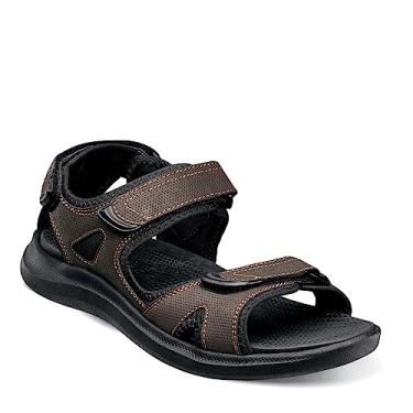Imagem de Nunn Bush Sandália masculina Rio Vista River, Marrom, 46