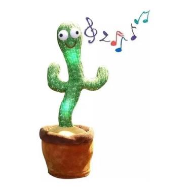 Imagem de Kit 3 Cactos Dançante E Falante Toca Música - Bc Bora Colega Shop