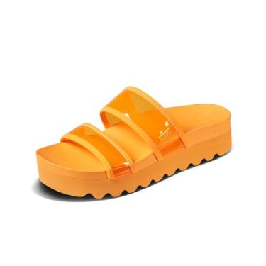 Imagem de REEF Sandália feminina Vista Hi Energy Slide, Laranja, 37
