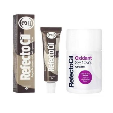 Imagem de Refectocil Tintura Sobrancelhas Castanho Natural 3.0 e Oxidante Creme 