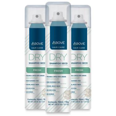 Imagem de Shampoo Seco Fresh Above 150ml 03 unidades
