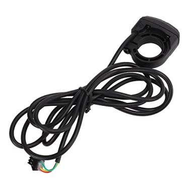 Imagem de 2 No Botão de Chifre de Farol de Motocicleta Conjunto para Bicicletas Elétricas, Scooters e Motocicletas - Instalação Fácil, Design