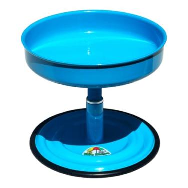 Imagem de Comedouro Vida Mansa Au Au Anti Formigas Cão Gato Cor Azul Bebe