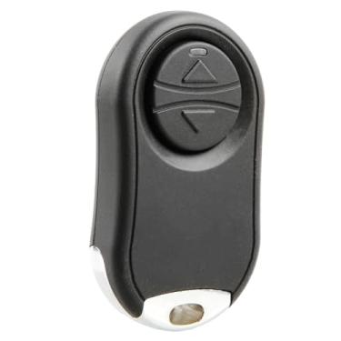 Imagem de Controle remoto de porta de garagem mini controle preto substituição universal para Liftmaster Chamberlain Craftsman Linear Genie porta aérea Wayne Dalton Stanley Raynor (MC100-P2)