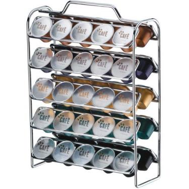 Imagem de Organizador Para 50 Cápsulas De Café - Compatível Com Nespresso - Futu