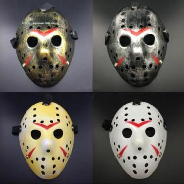 Imagem de Máscara Jason Voorhees Sexta Feira 13 Luxo Halloween Terror Festas - C