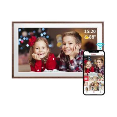 Imagem de Porta-retratos Digital Com Tela Sensível Ao Toque HD De 15,6 Polegadas