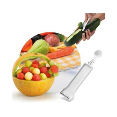 Imagem de Descascador E Boleador De Alimentos Lamina De Aço Inox - Keita, Descas